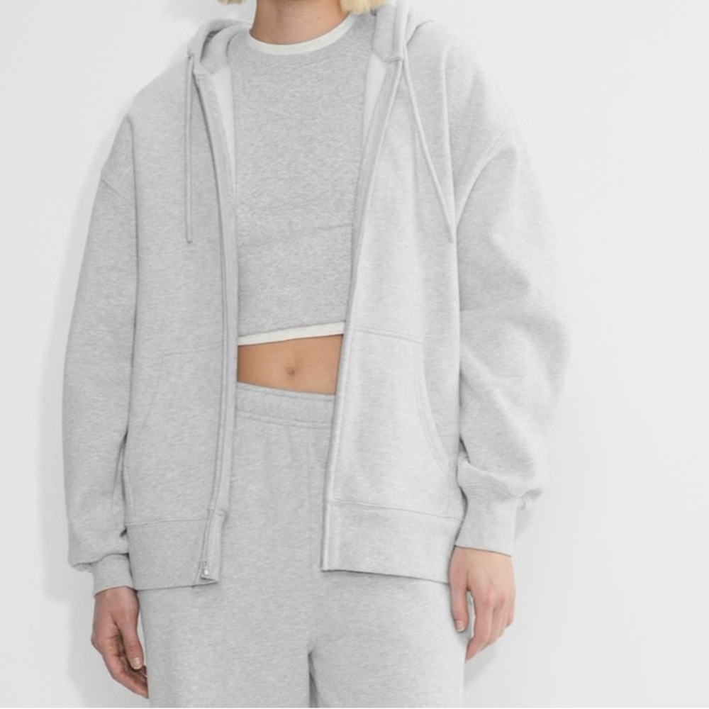 TNA Cozy Sweatfleece Boyfriend Zip Hoodie